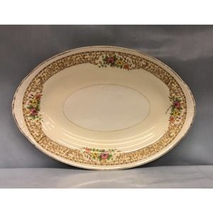 VTG Homer Laughlin Eggshell Nautilus Salad Plates Decorative Plate,Kitchen Decor